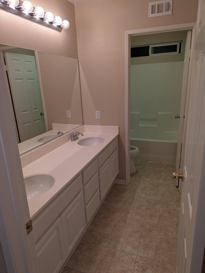 bathroom cleaning